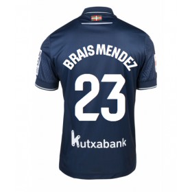 Real Sociedad Brais Mendez #23 Borta Kläder 2023-24 Kortärmad